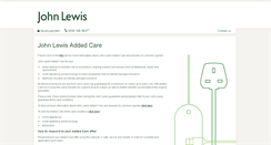Desktop Screenshot of johnlewisaddedcare.com